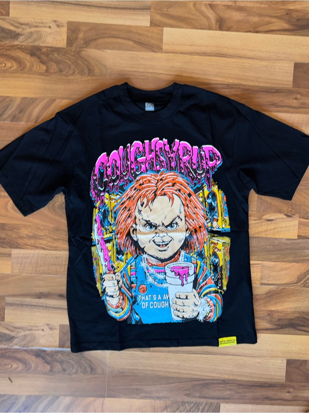 That’s A Awful Lot Of Cough Syrup Chucky T Shirt